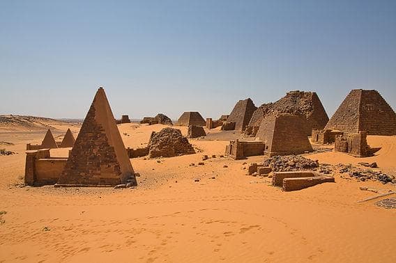 أهرامات مروي — السودان
